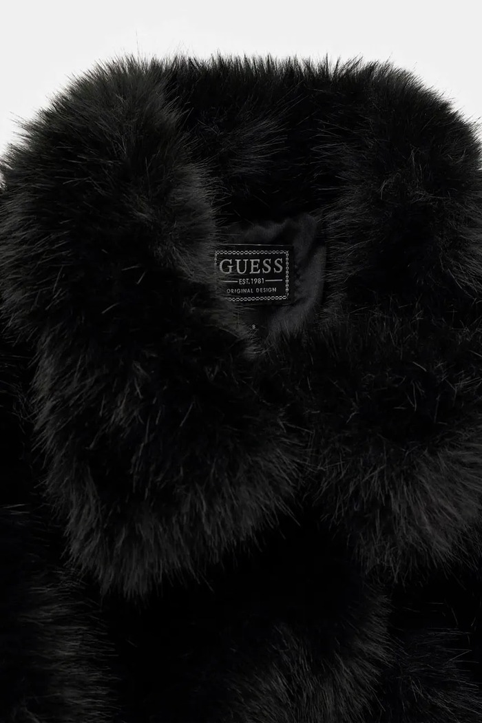 Dziewczynka Guess Krótka kurtka dziecięca J6BL06.W3998.9BY2 czarny