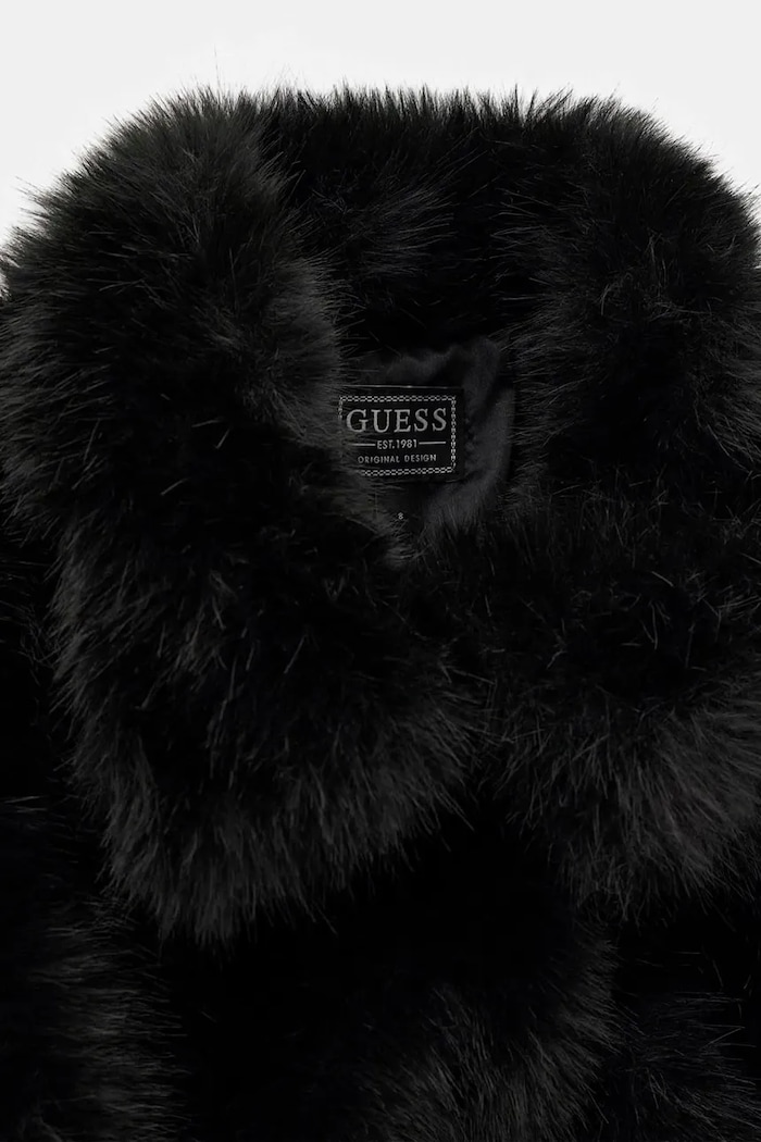 Dziewczynka Guess Krótka kurtka dziecięca J6BL06.W3998.9BY2 czarny