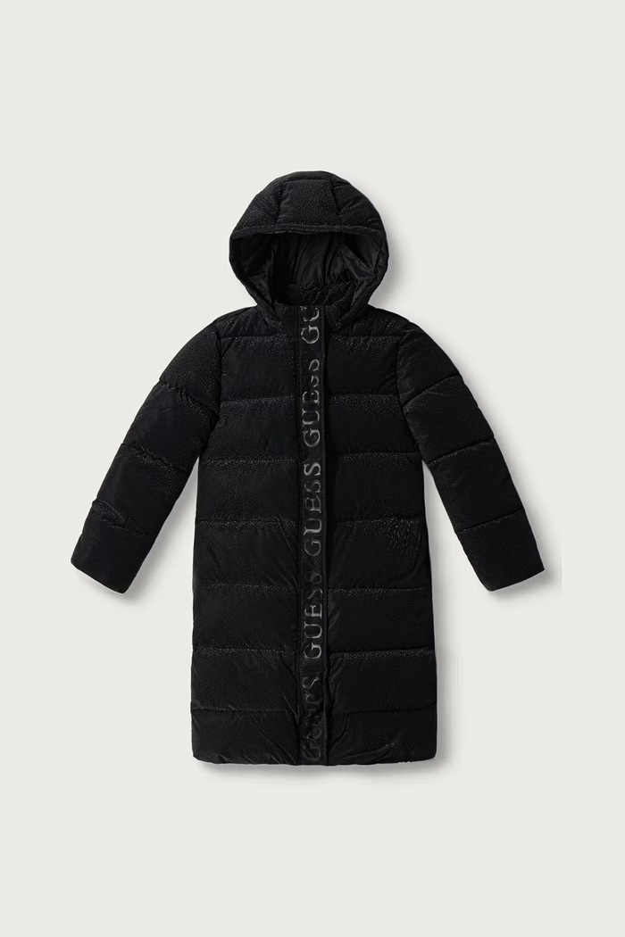 Guess Kurtka pikowana dziecięca czarny J6BL01.W3991.9BY2