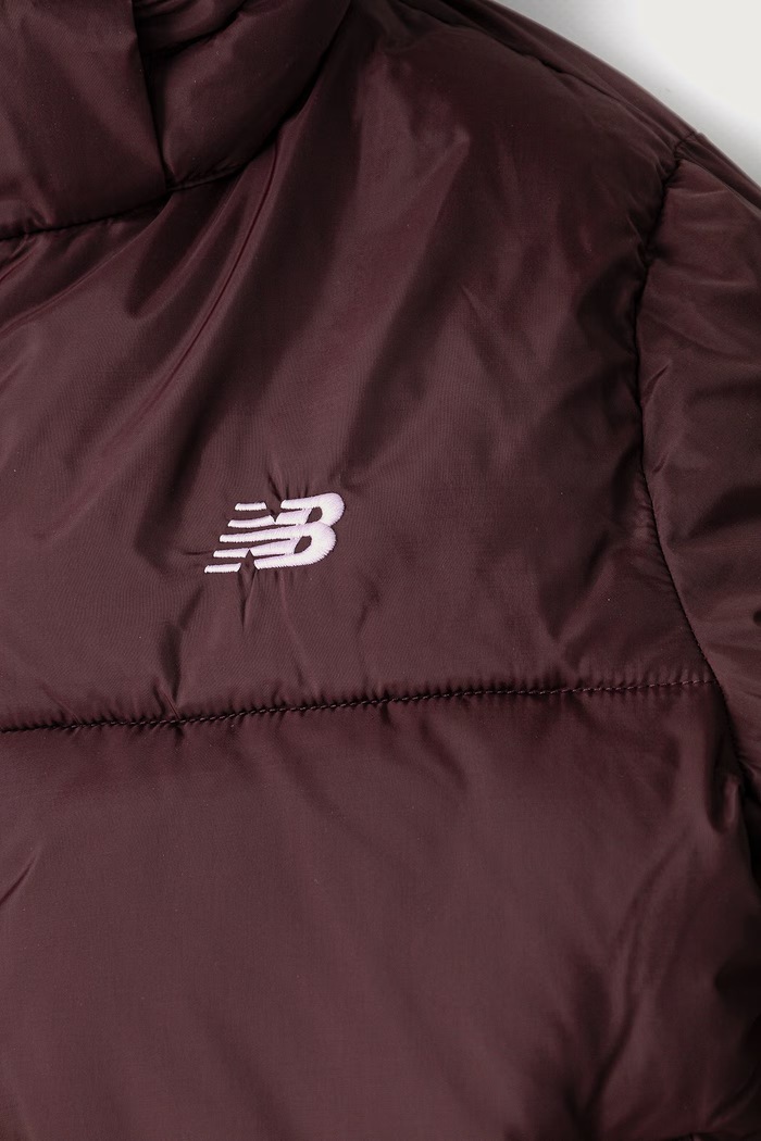 Κοριτσίστικα New Balance καπιτονέ μπουφάν παιδικό YJ62H2WF μωβ