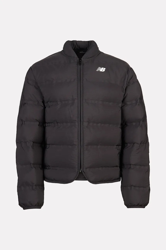 New Balance Kurtka pikowana dziecięca czarny YJ62R0JY