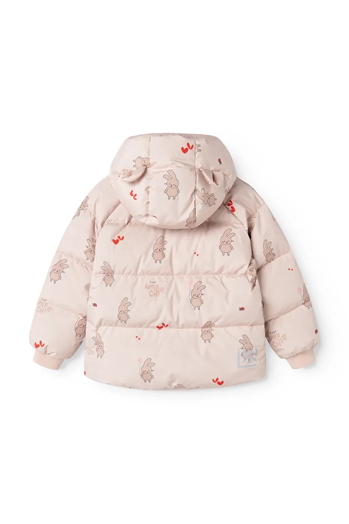 Liewood Kurtka puchowa dziecięca Polle Down Puffer Jacket LW21046.G.9BY2 różowy AW26