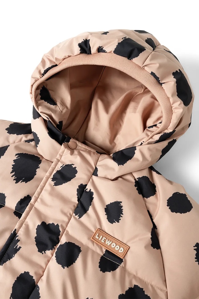 Kurtka puchowa dziecięca Adelina Down Jacket Liewood LW21043.G.9BY2 różowy