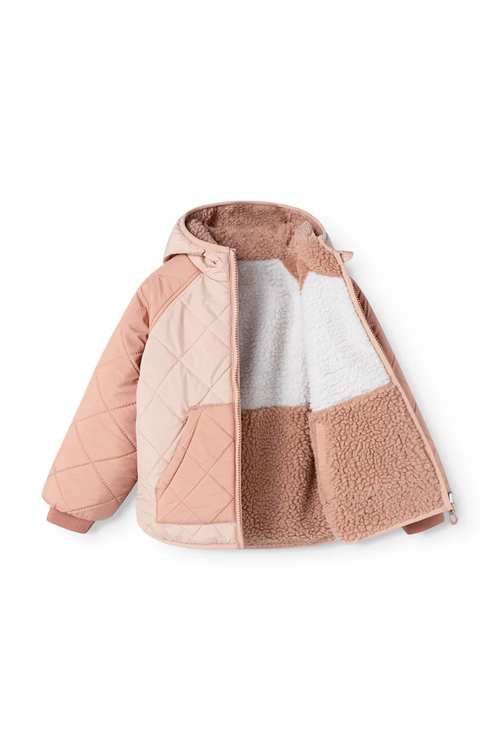Dziewczynka Liewood Kurtka dwustronna dziecięca Jackson Reversible Jacket LW21040.G.9BY2 różowy