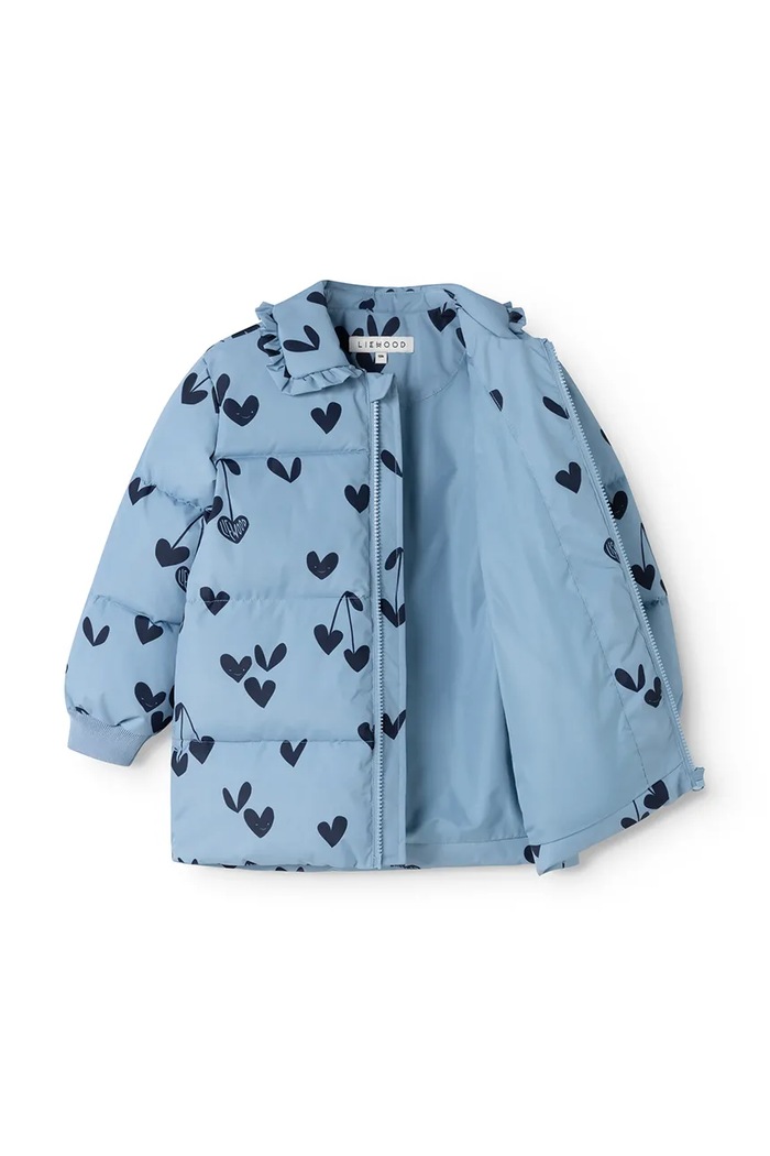 Dziewczynka Liewood Kurtka pikowana dziecięca Anemone Jacket LW20965.9BY2 niebieski