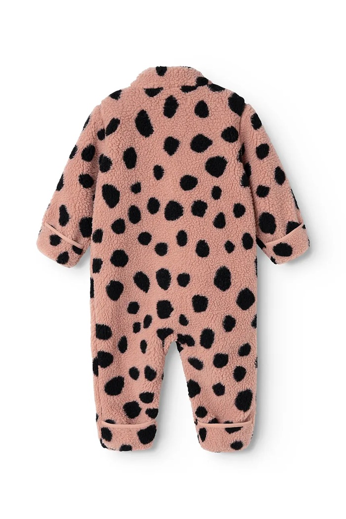 Liewood Kombinezon dziecięcy Nolano Pile Jumpsuit LW20263.G.9BY2 różowy AW26