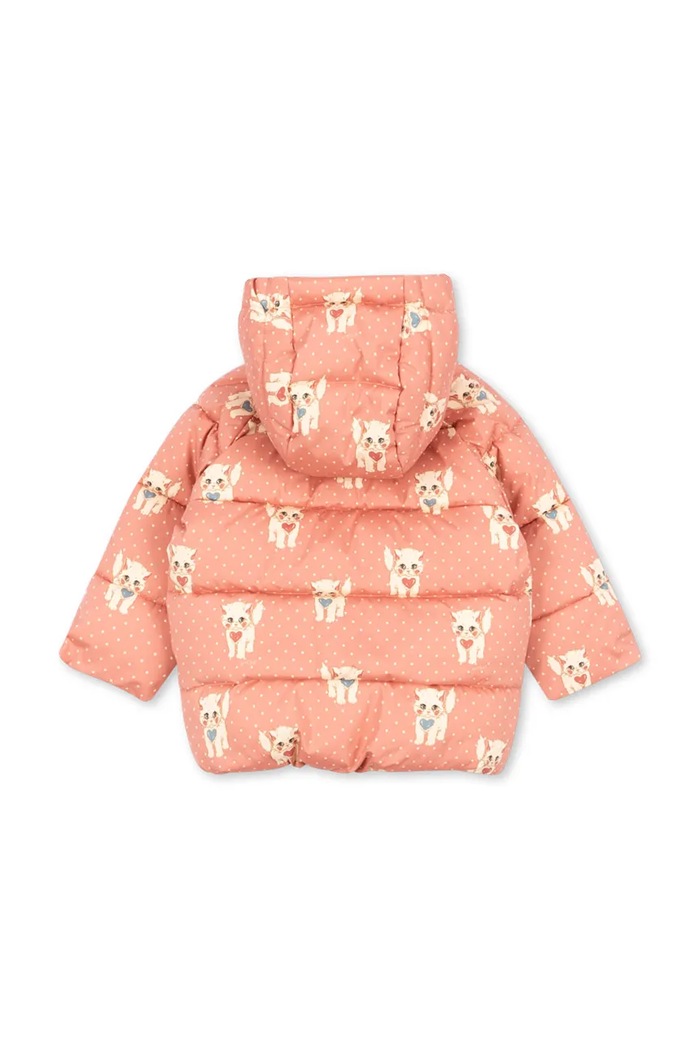 Konges Sløjd Kurtka pikowana dziecięca NUKA JACKET GRS KS105752.G.9BY2 różowy AW26