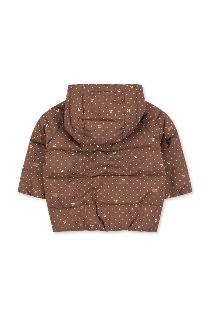 Konges Sløjd Kurtka pikowana dziecięca NUKA JACKET GRS KS105752.G.9BY2 brązowy AW26
