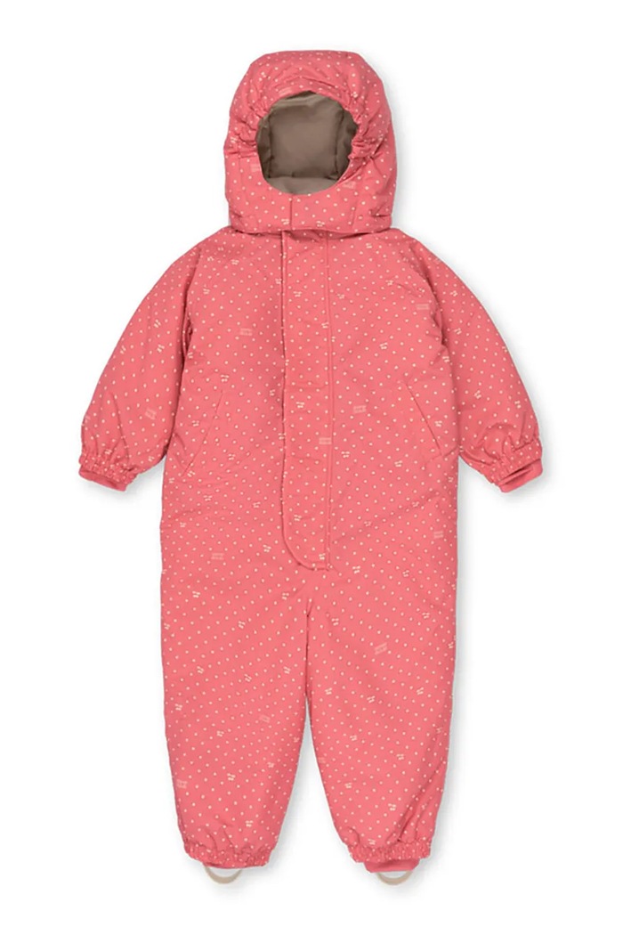 Konges Sløjd Гащеризон за деца NOHR SNOWSUIT PRINT KS105750.G.9BY2 розов AW26
