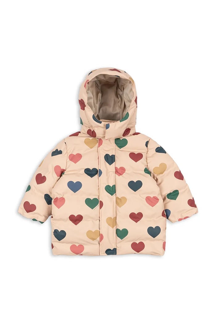 Konges Sløjd Detská bunda ACE RAIN JACKET KS105676.9BY2 béžová AW26