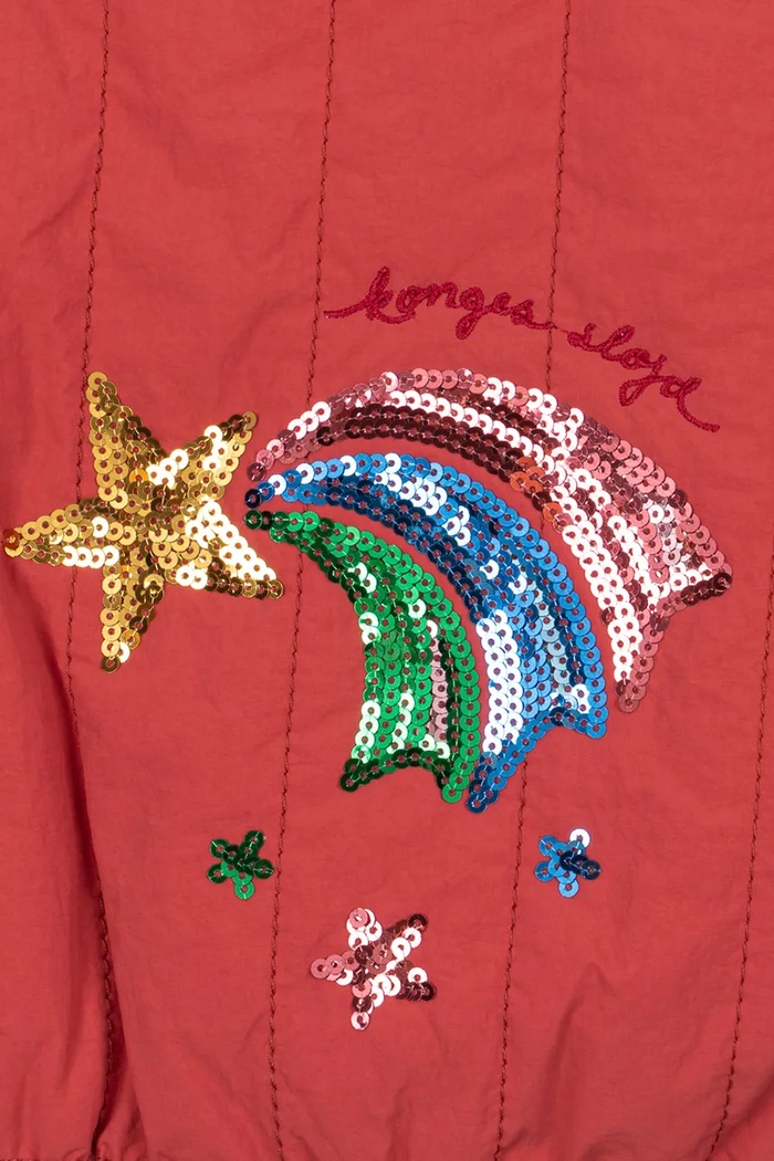 Konges Sløjd Bomberka dziecięca JUNO SEQUIN RAINBOW BOMBER JACKET KS105784.9BY2