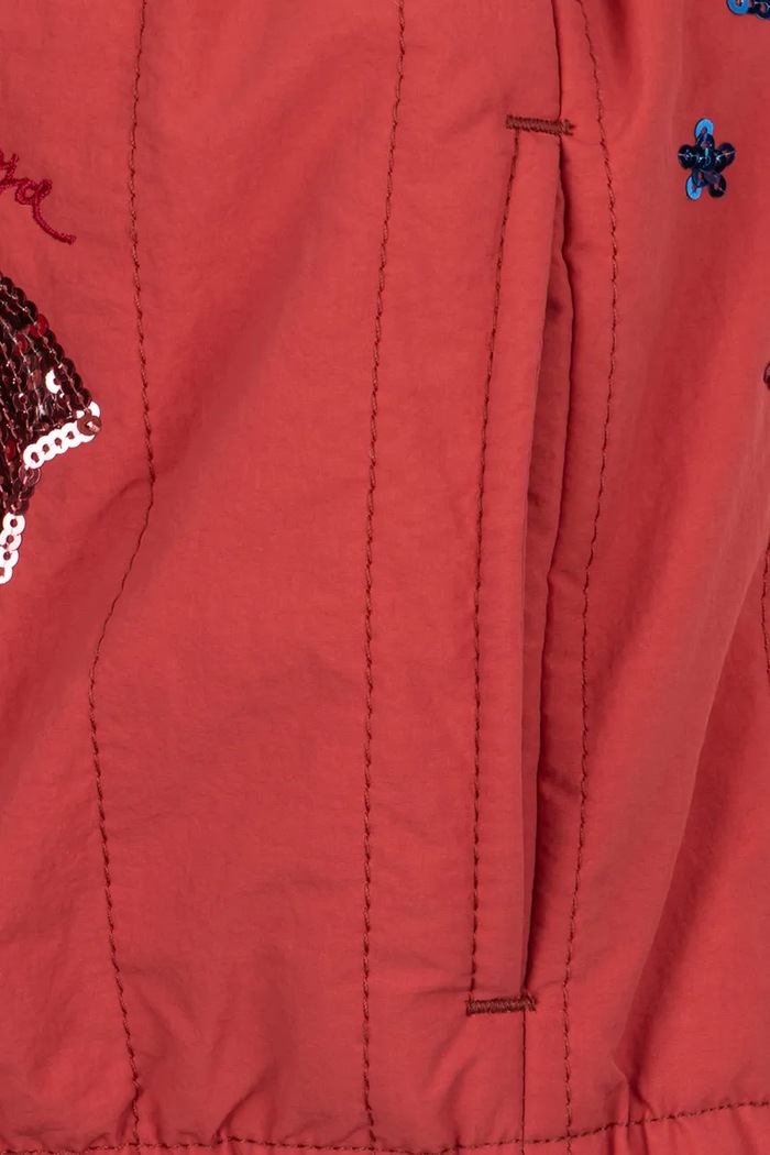 Konges Sløjd Bomberka dziecięca JUNO SEQUIN RAINBOW BOMBER JACKET KS105784.9BY2