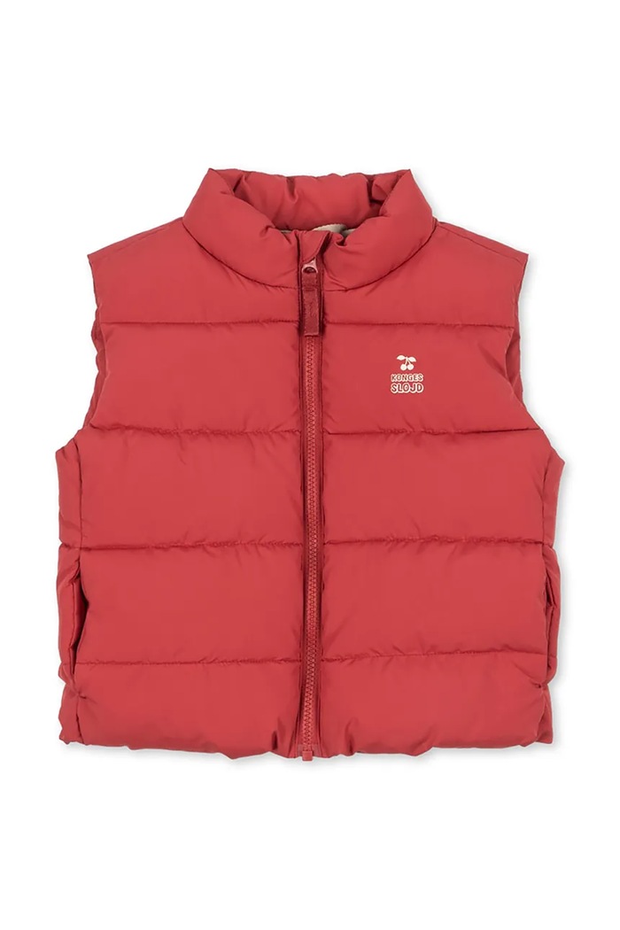 Konges Sløjd Bezrękawnik dziecięcy ALPI VEST GRS KS105683.G.9BY2 różowy AW26