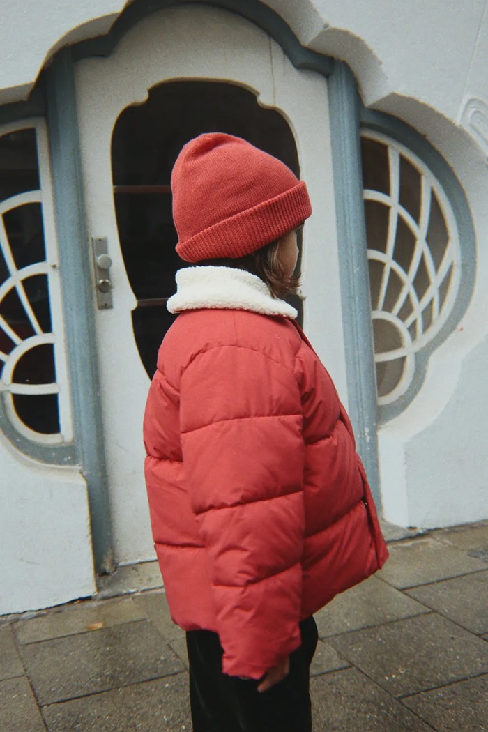 Konges Sløjd Giacca trapuntata per bambini ALPI COLLAR JACKET GRS KS105680.G.9BY2
