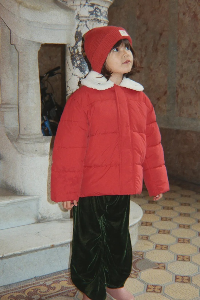 Konges Sløjd Giacca trapuntata per bambini ALPI COLLAR JACKET GRS KS105680.G.9BY2