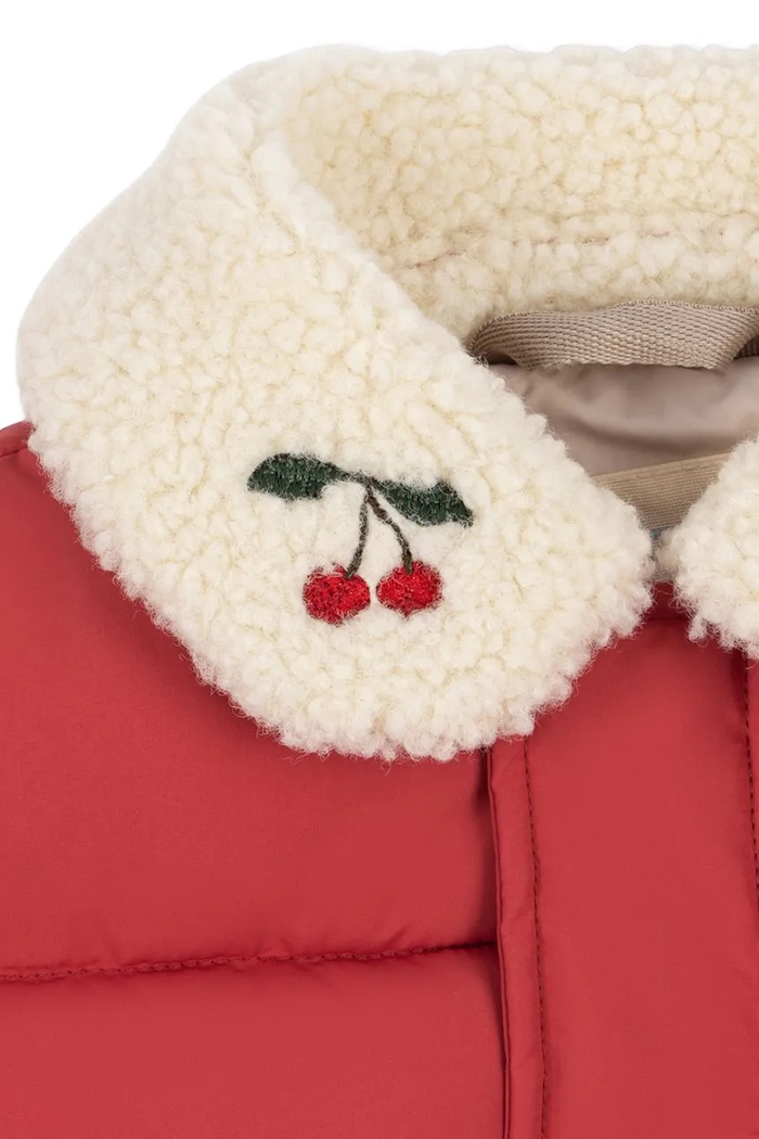 Giacca trapuntata per bambini ALPI COLLAR JACKET GRS Konges Sløjd KS105680.G.9BY2 rosa