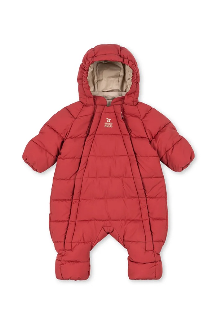 Konges Sløjd Kombinezon dziecięcy ALPI BABY SUIT GRS różowy KS105679.G.9BY2