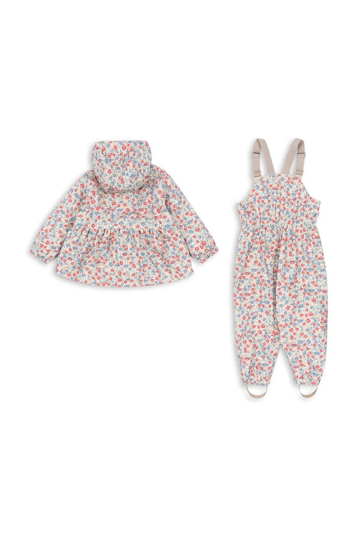 Konges Sløjd Kombinezon dziecięcy RAINY PALME SET GIRL KS105764.9BY2 multicolor AW26