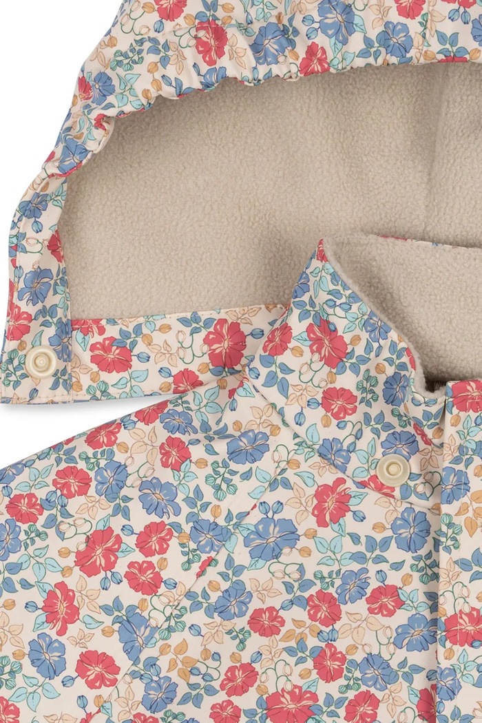 Dziewczynka Konges Sløjd Kombinezon dziecięcy RAINY PALME SET GIRL KS105764.9BY2 multicolor