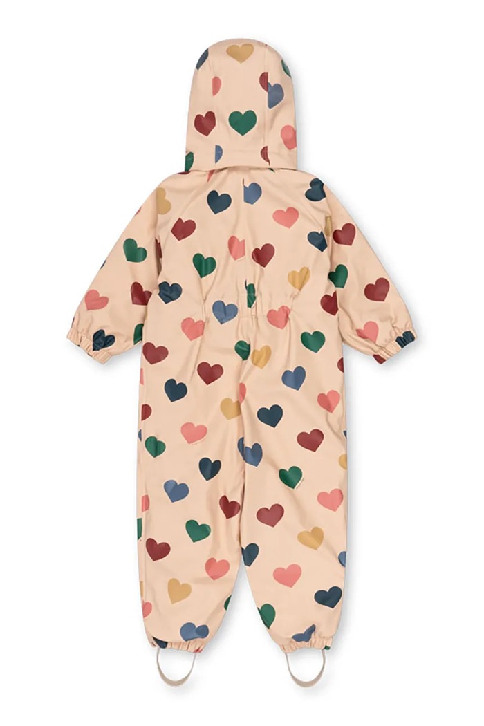 Κοριτσίστικα Konges Sløjd ολόσωμη φόρμα παιδική RAIN SNOWSUIT KS105755.9BY2 μπεζ