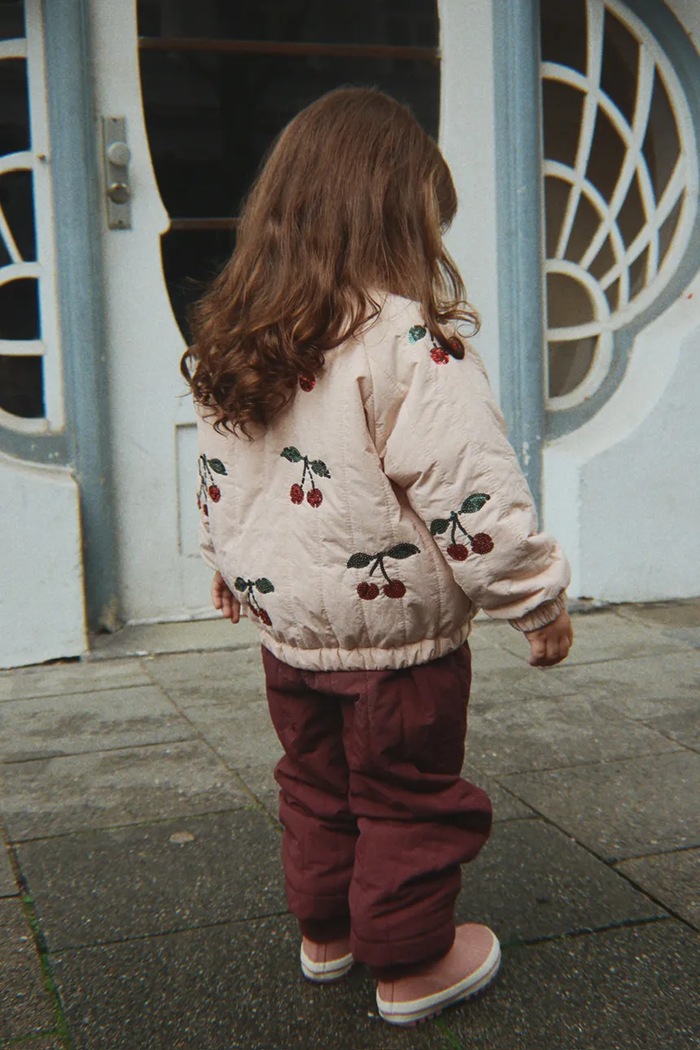 Konges Sløjd giacca bomber per bambini JUNO SEQUIN BOMBER JACKET KS105733.G.9BY2
