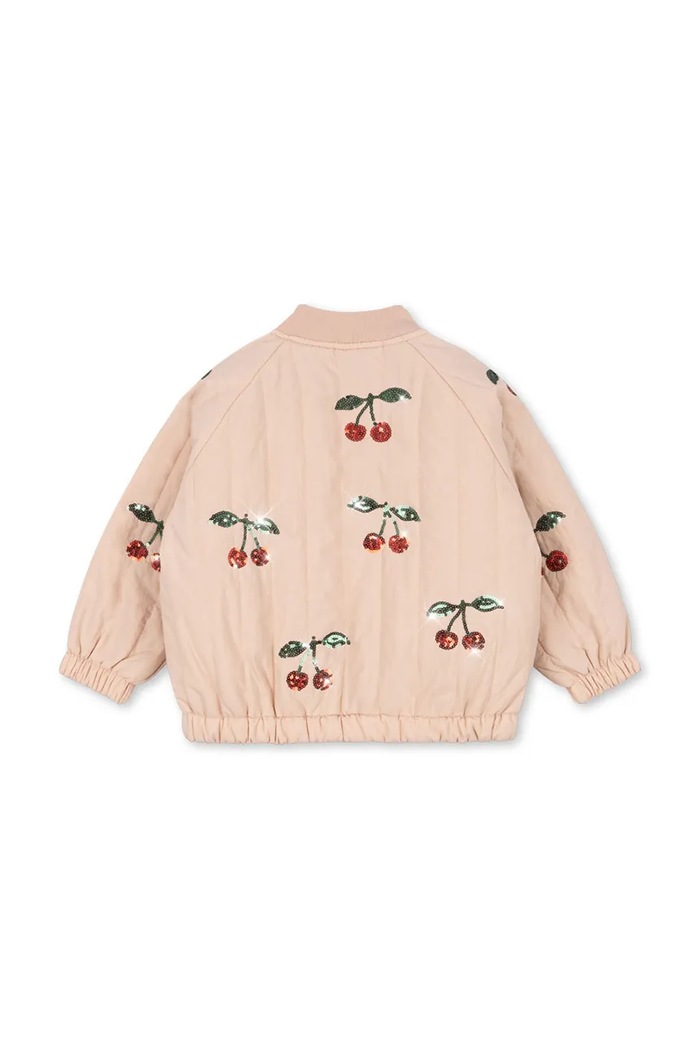 BIMBA Konges Sløjd giacca bomber per bambini JUNO SEQUIN BOMBER JACKET KS105733.G.9BY2 beige