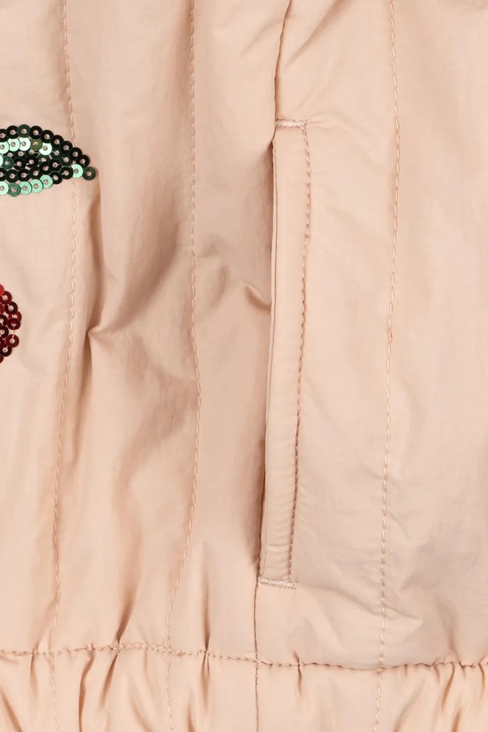 Konges Sløjd giacca bomber per bambini JUNO SEQUIN BOMBER JACKET KS105733.G.9BY2