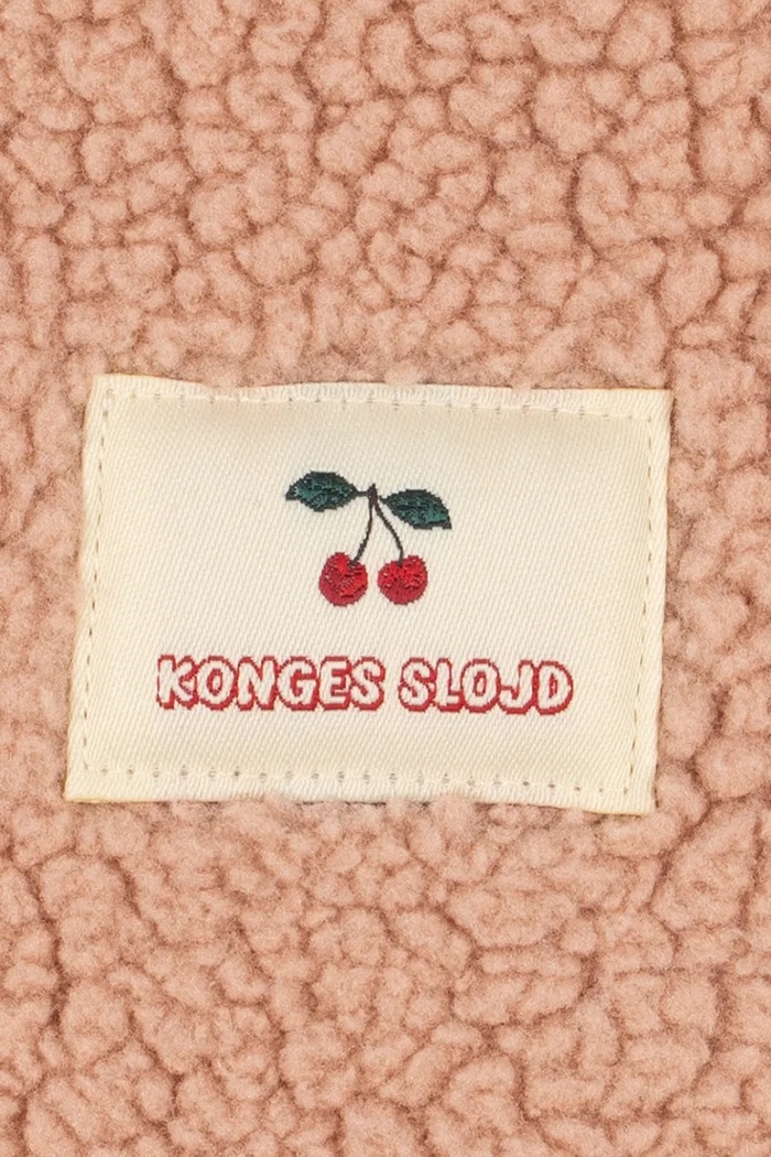 Konges Sløjd bunda detská flísová JODY TEDDY JACKET GRS ružová KS105720.G.9BY2