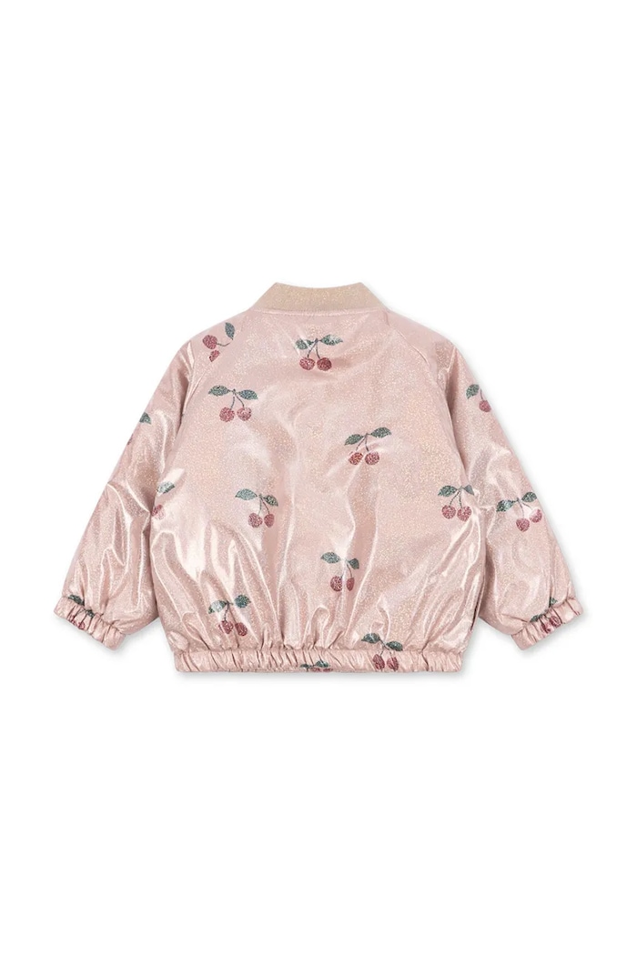 Konges Sløjd kurtka przejściowa dziecięca JUNO SPARKLE BOMBER JACKET KS107627.9BY2 różowy AW26