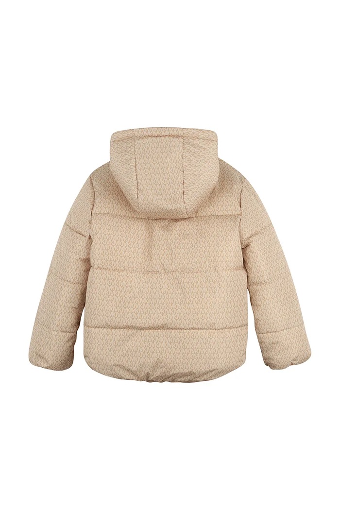 Djevojčice Michael Kors Dvostrana jakna za djecu R30692.126.150 zlatna