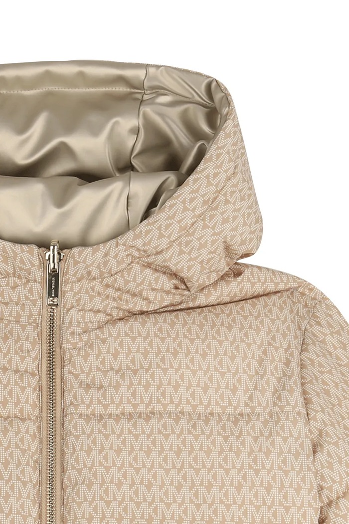 Dvostrana jakna za djecu Michael Kors R30692.126.150 zlatna