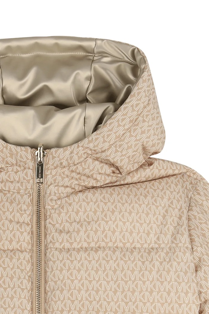 Dvostrana jakna za djecu Michael Kors R30692.156 zlatna
