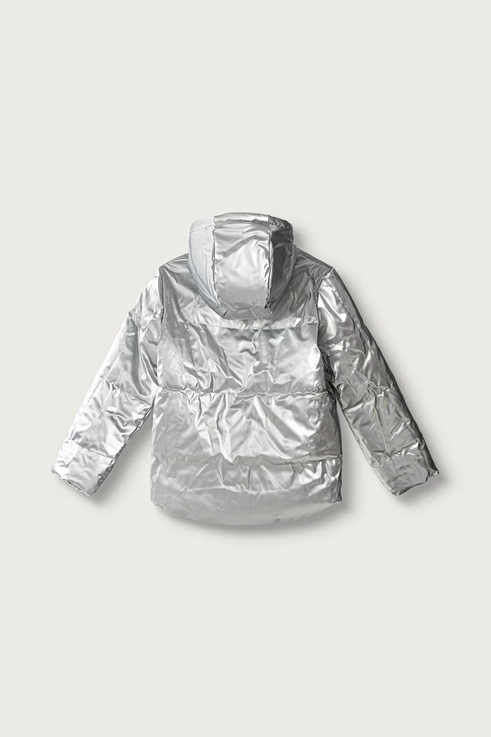 Kurtka dwustronna dziecięca Michael Kors R30692.156 czarny