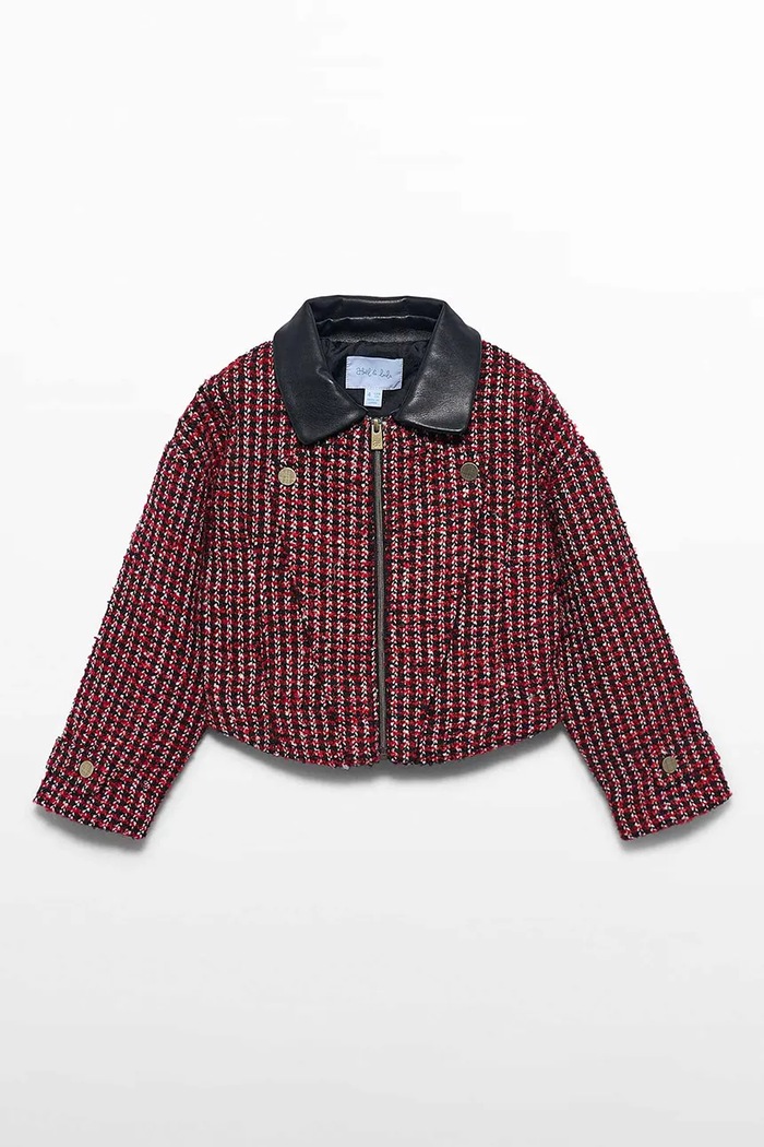 Abel&Lula ramoneska dziecięca 5886.8.Mini.9BY2 czerwony AW26