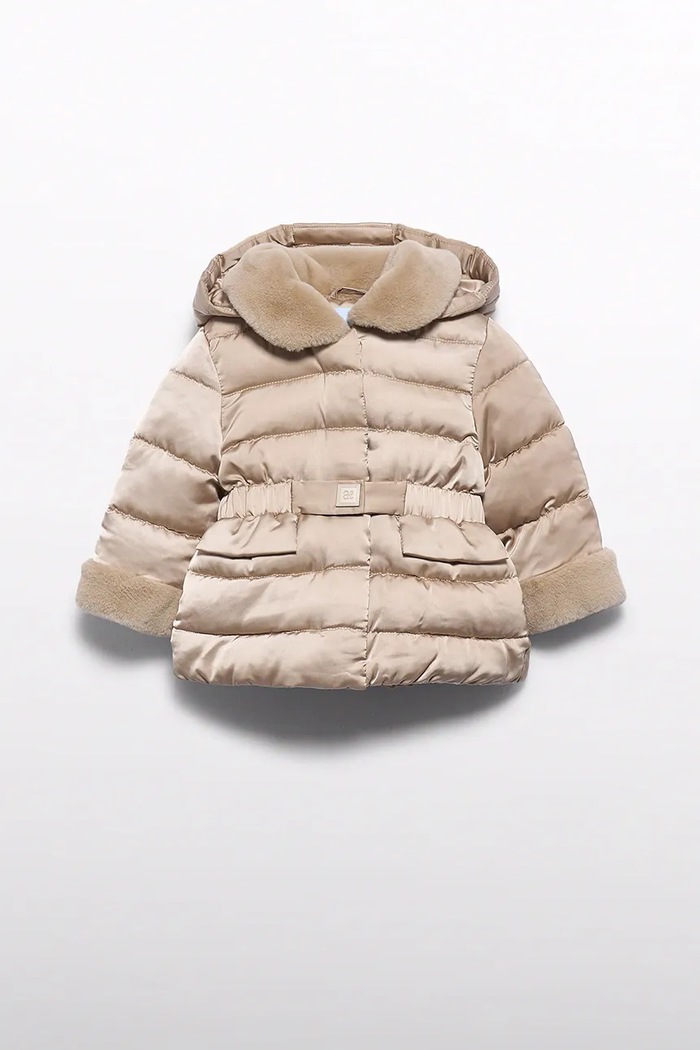 Abel&Lula prošívaná bunda kojenecká 5873.11.Baby.9BY2 béžová AW26
