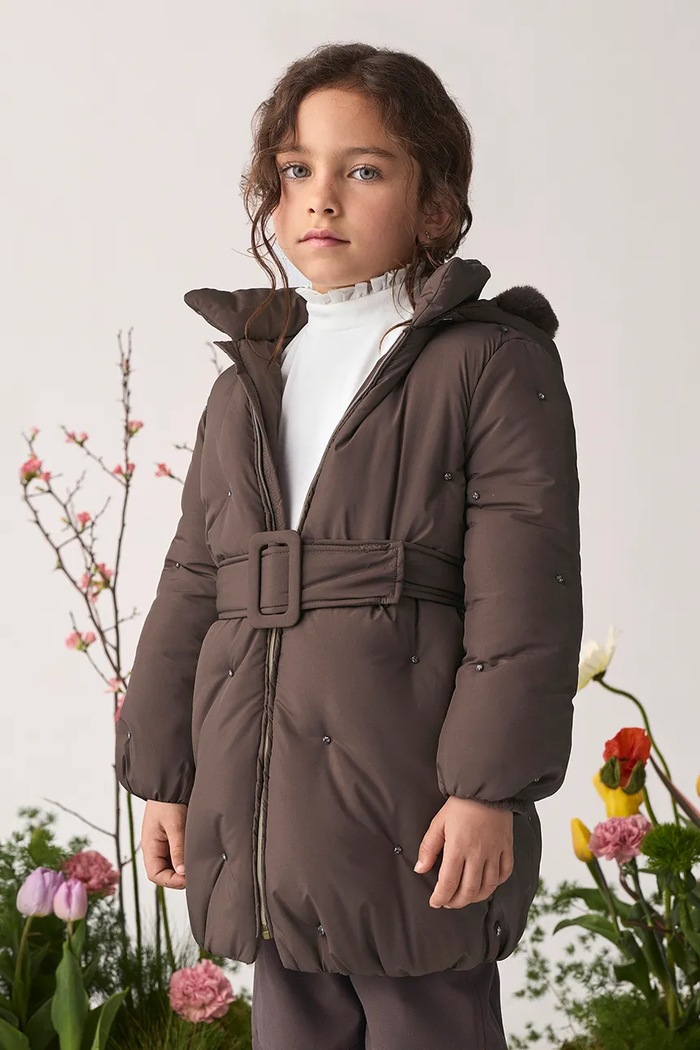 Jakna za djecu Abel&Lula smeđa 5815.6.Mini.9BY2