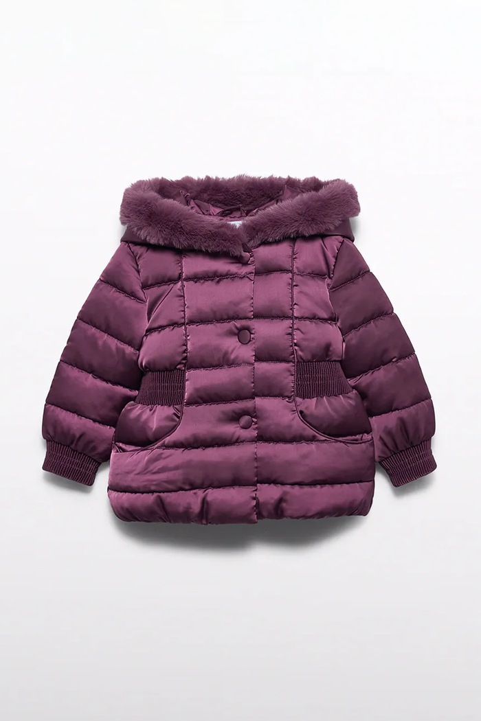 Abel&Lula Prošivena jakna za djecu 5813.2.Mini.9BY2 ljubičasta AW26