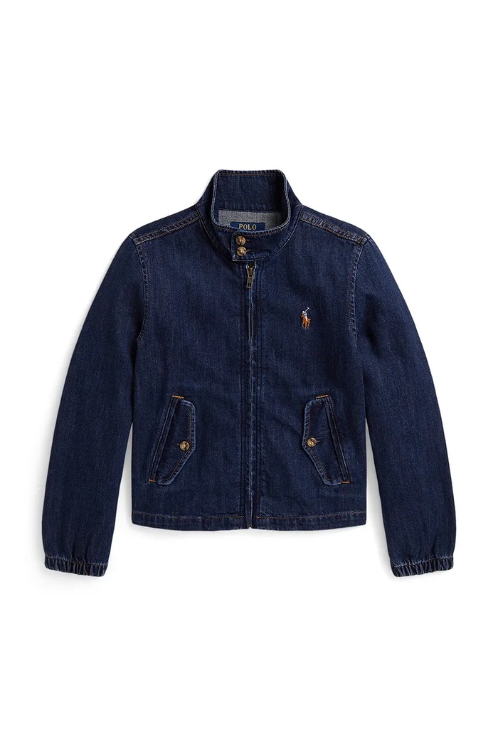 Polo Ralph Lauren traper jakna za djecu od pamuka 313B26051001 plava AW26