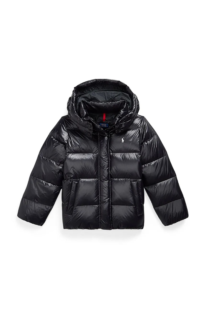 Polo Ralph Lauren Prošivena jakna za djecu 313B17641004 crna AW26