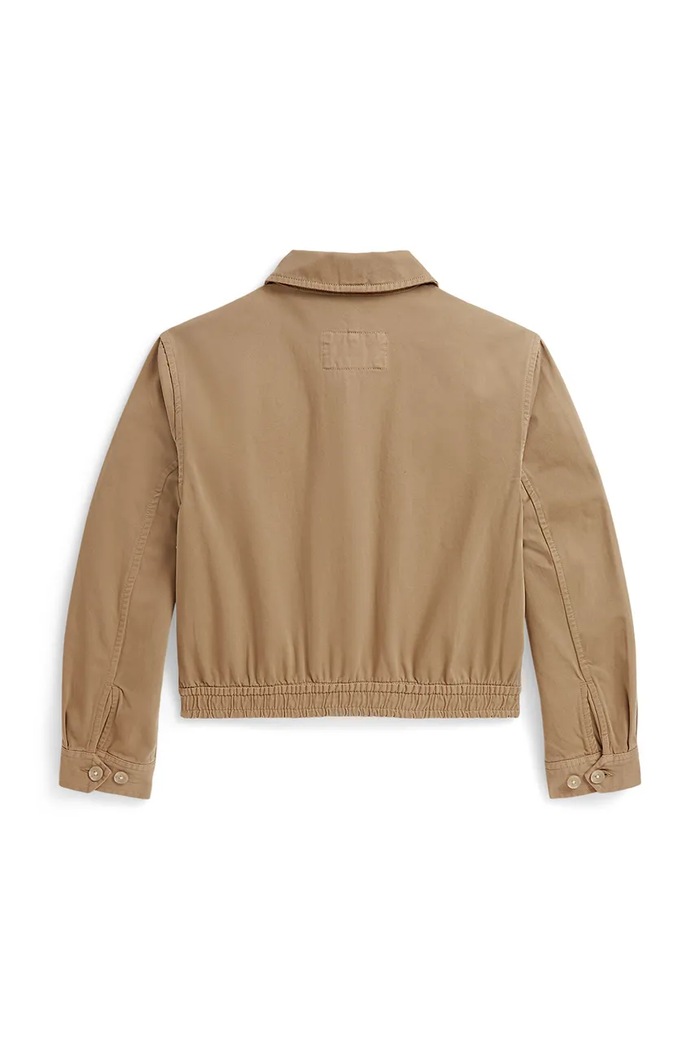 Polo Ralph Lauren μεταβατικό μπουφάν παιδικό βαμβακερό 313B17500002 καφέ AW26