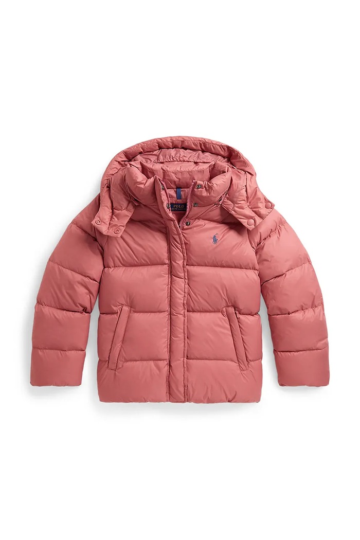 Polo Ralph Lauren Prošivena jakna za djecu 313970102501 roza AW26