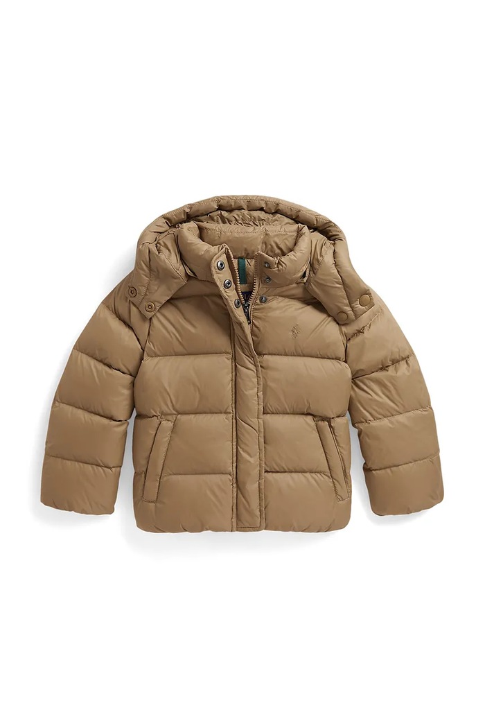 Polo Ralph Lauren Μπουφάν παιδικό καφέ 312970102501