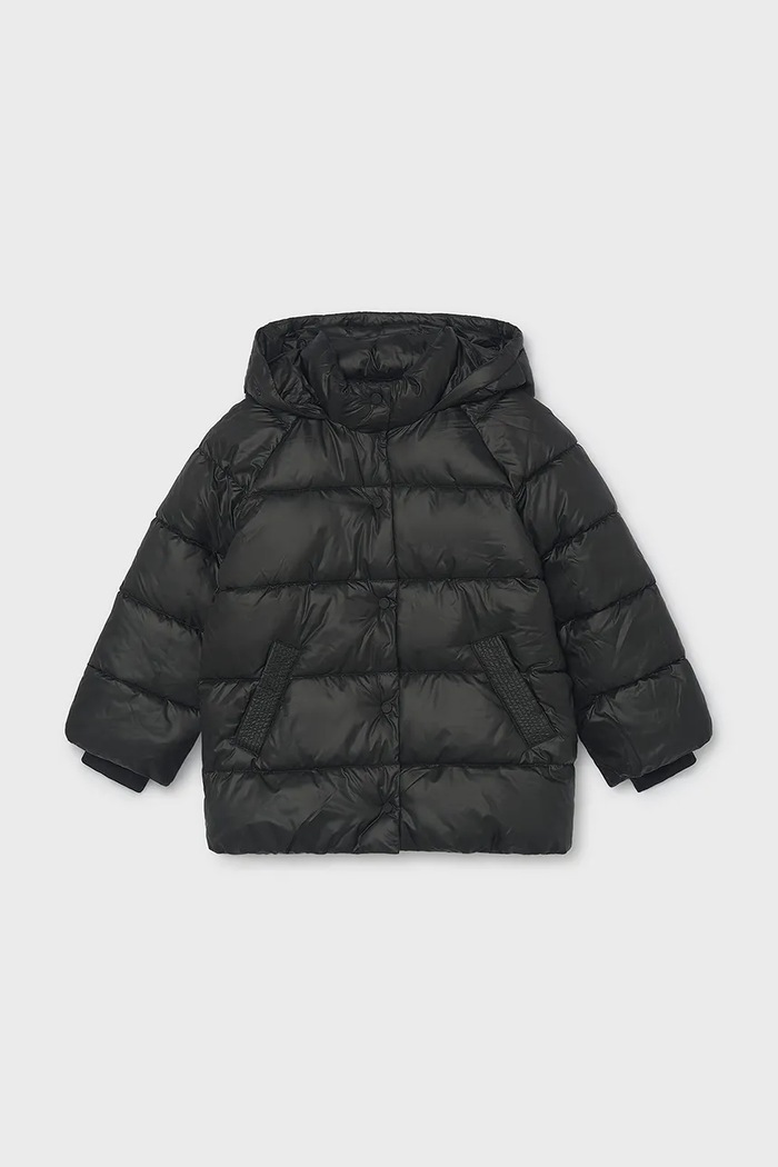 Mayoral стеганая куртка для детей 7443.8E.Junior.9BY2 чёрный AW26