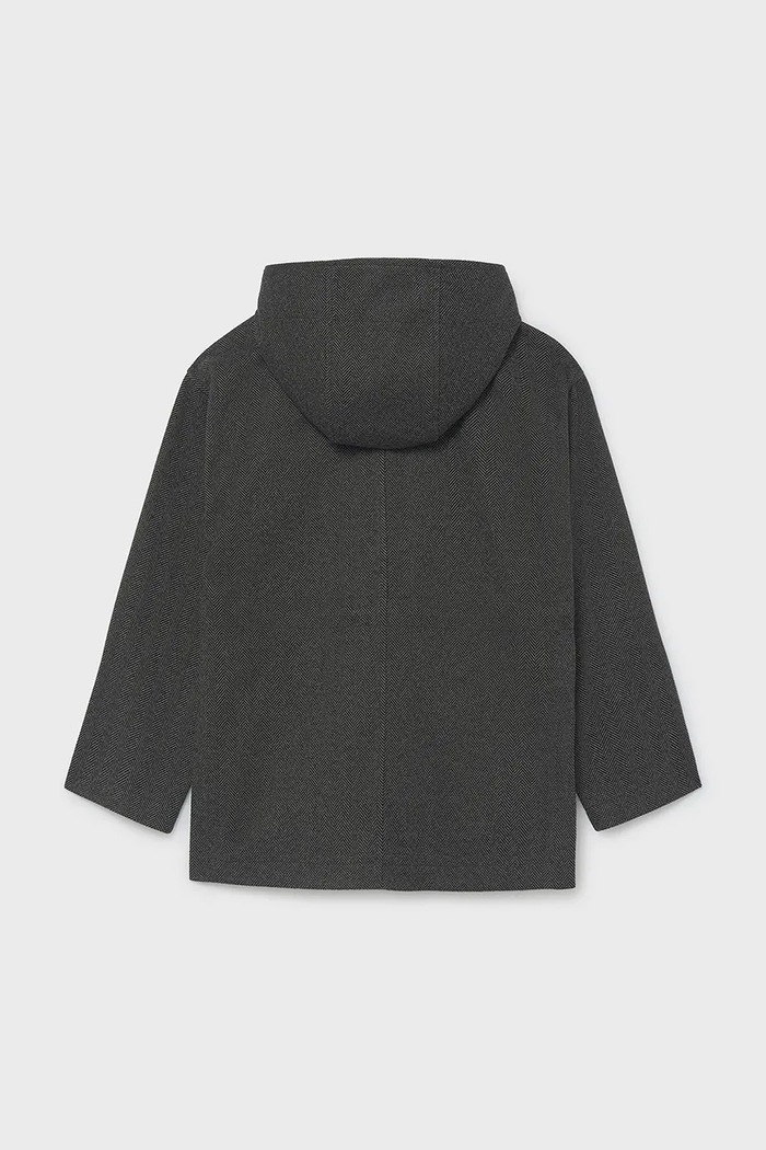 Mayoral παρκά παιδικό 7437.8A.Junior.9BY2 μαύρο AW26
