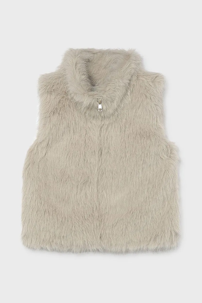 Mayoral безрукавка дитяча 7305.8D.Junior.9BY2 бежевий AW26