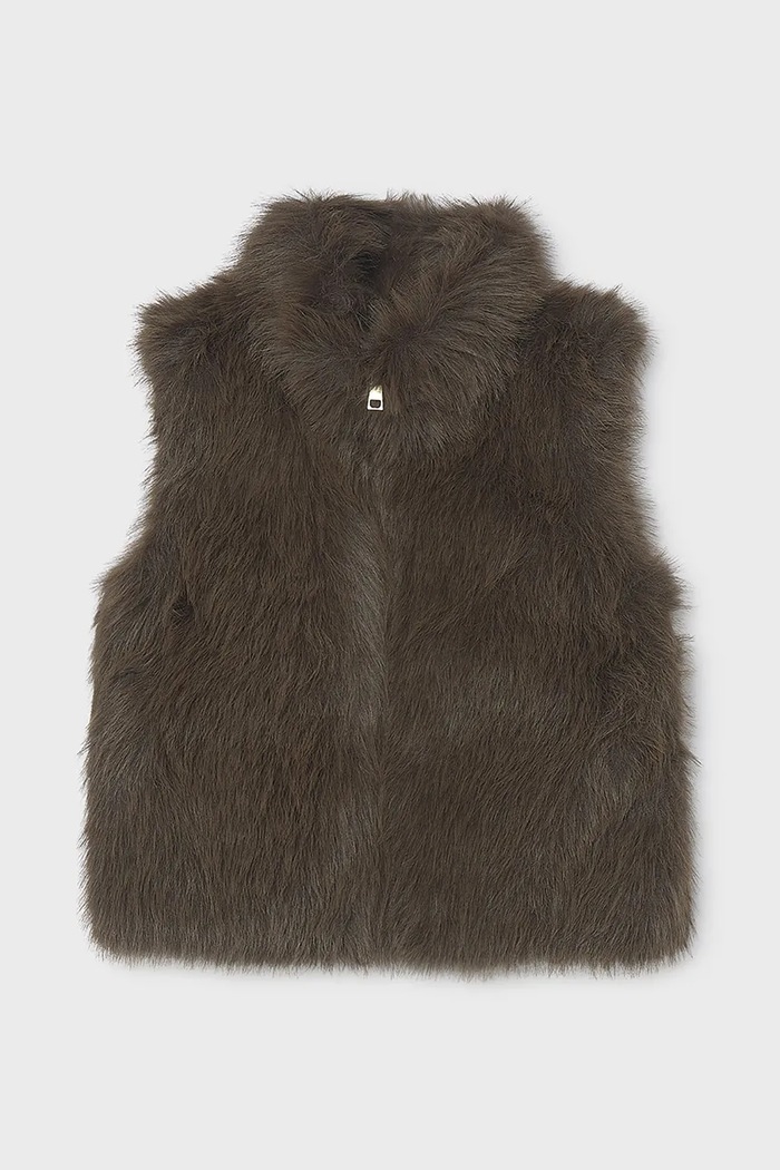 Mayoral безрукавка дитяча 7305.8D.Junior.9BY2 коричневий AW26