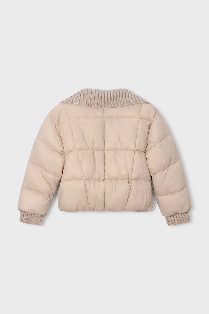 Mayoral стьобана куртка дитяча 4420.6G.Mini.9BY2 бежевий AW26