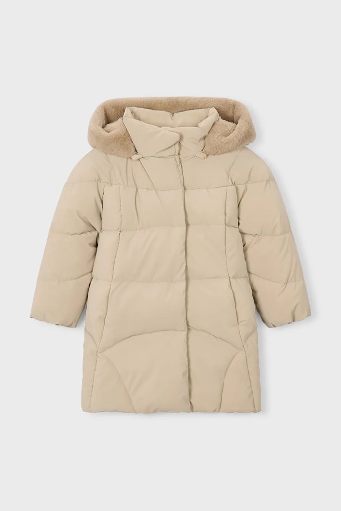 Mayoral стьобана куртка дитяча 4419.6F.Mini.9BY2 бежевий AW26