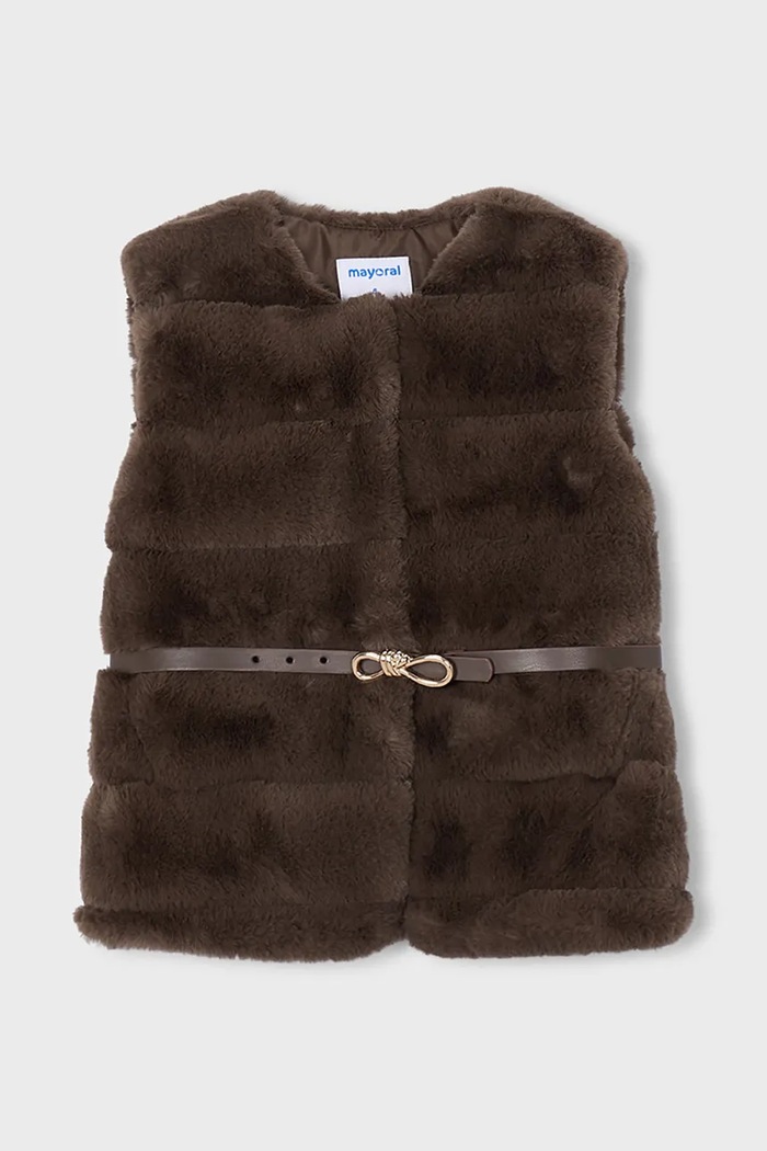 Mayoral prsluk za djecu smeđa 4328.6G.Mini.9BY2