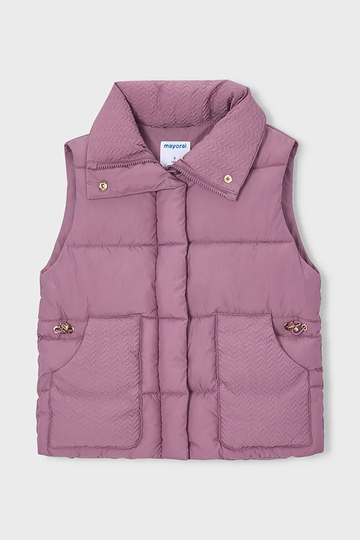 Mayoral Ujjatlan kabát gyerek 4327.6C.Mini.9BY2 lila AW26